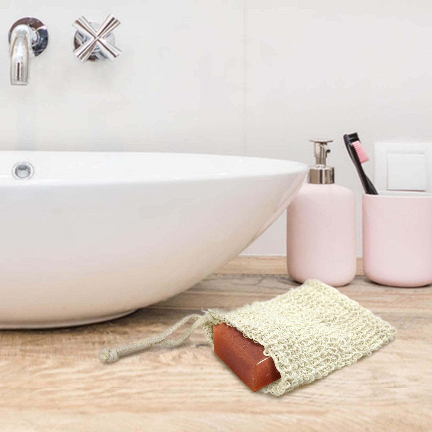 E-KNOW Soap Saver Pouch & Soap Lift Set