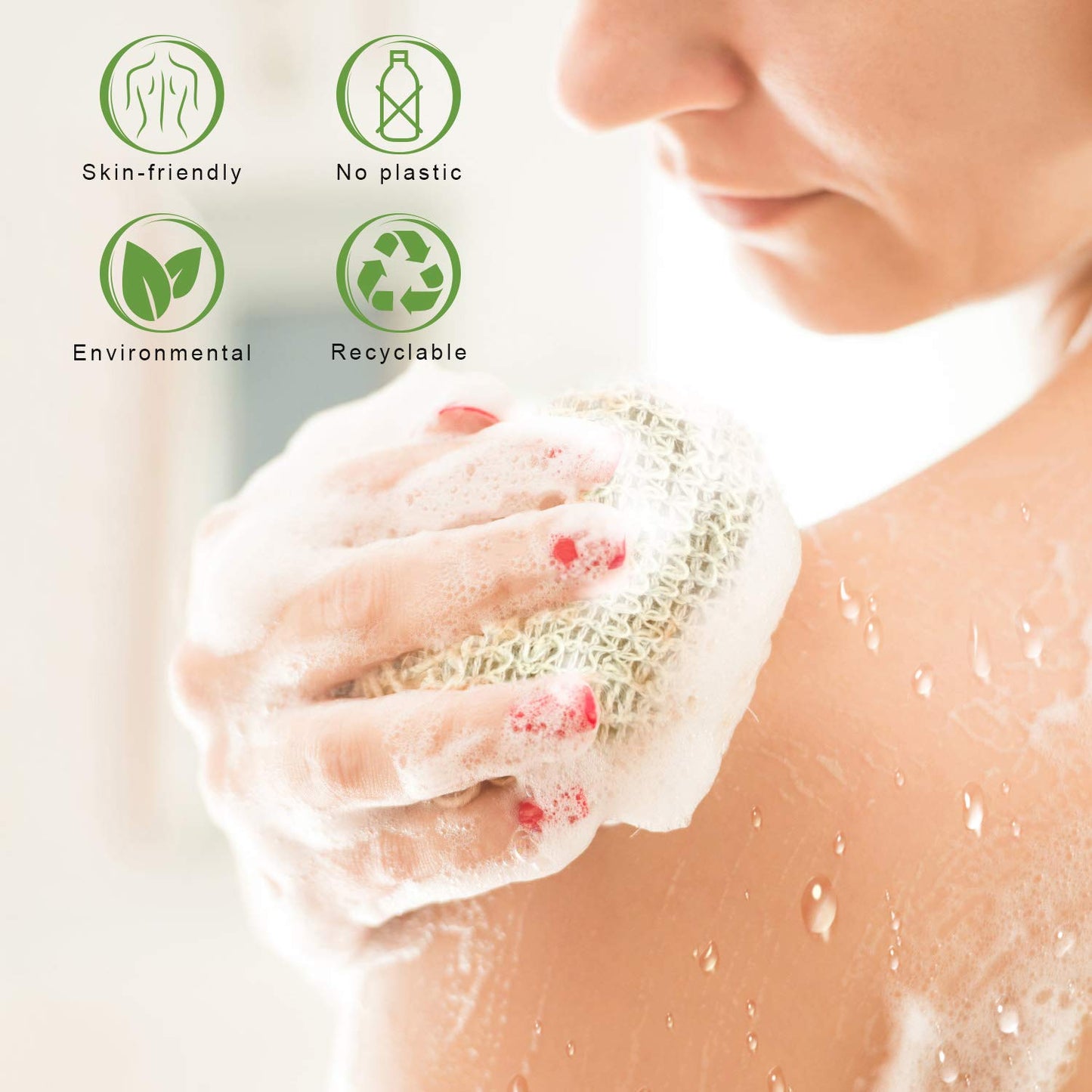 E-KNOW Soap Saver Pouch & Soap Lift Set