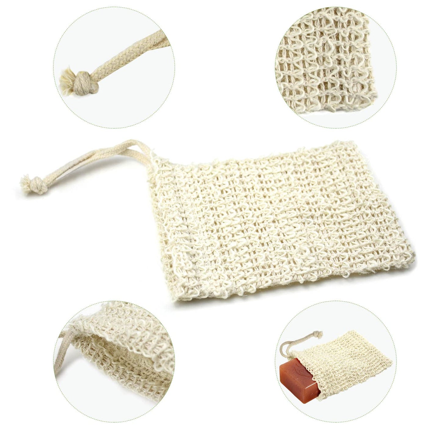 E-KNOW Soap Saver Pouch & Soap Lift Set