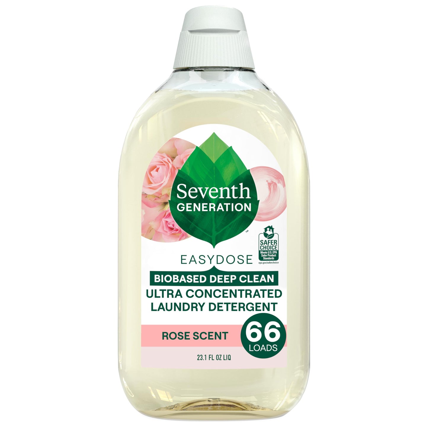 Seventh Generation, Laundry Detergent Ultra Power Plus Clean Scent, 23.1 Fl Oz