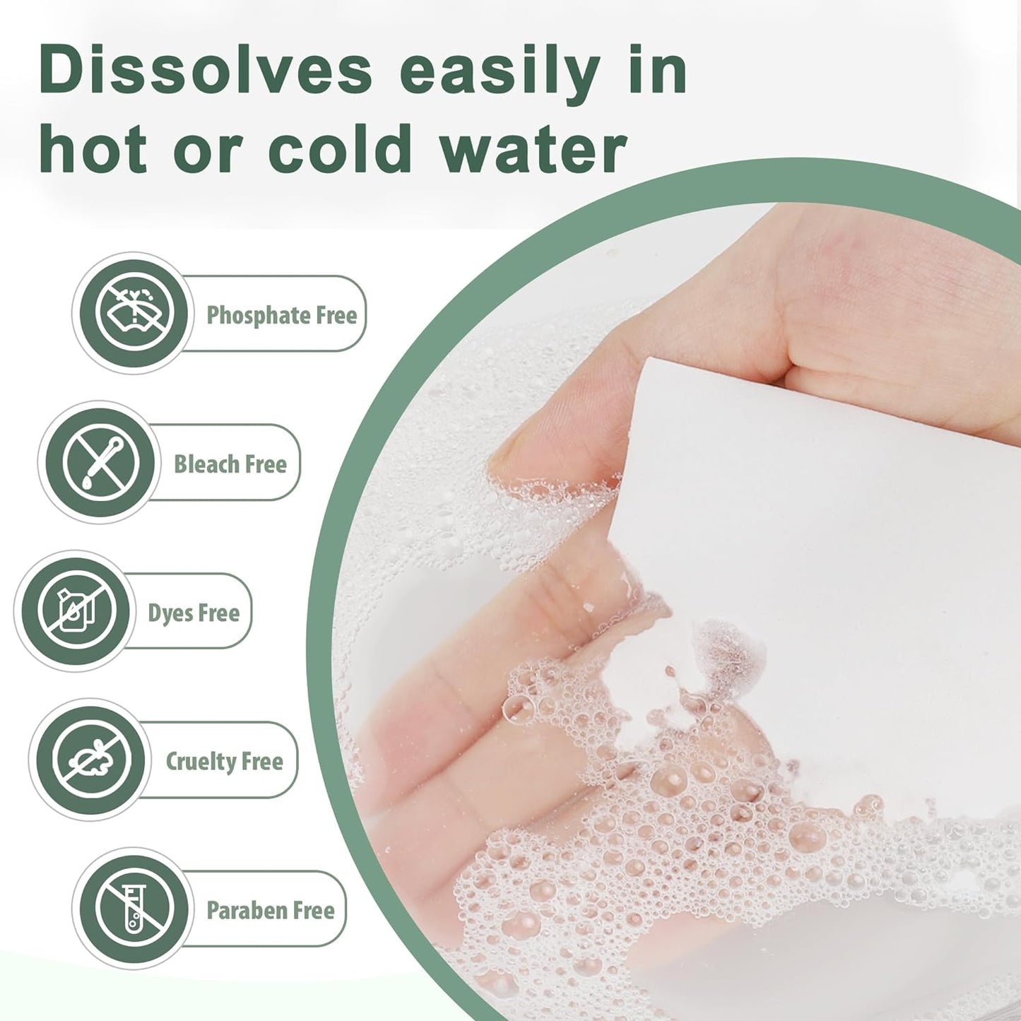 Laundry Detergent Sheets – Fresh Scent, Eco-Friendly and Plant-Based
