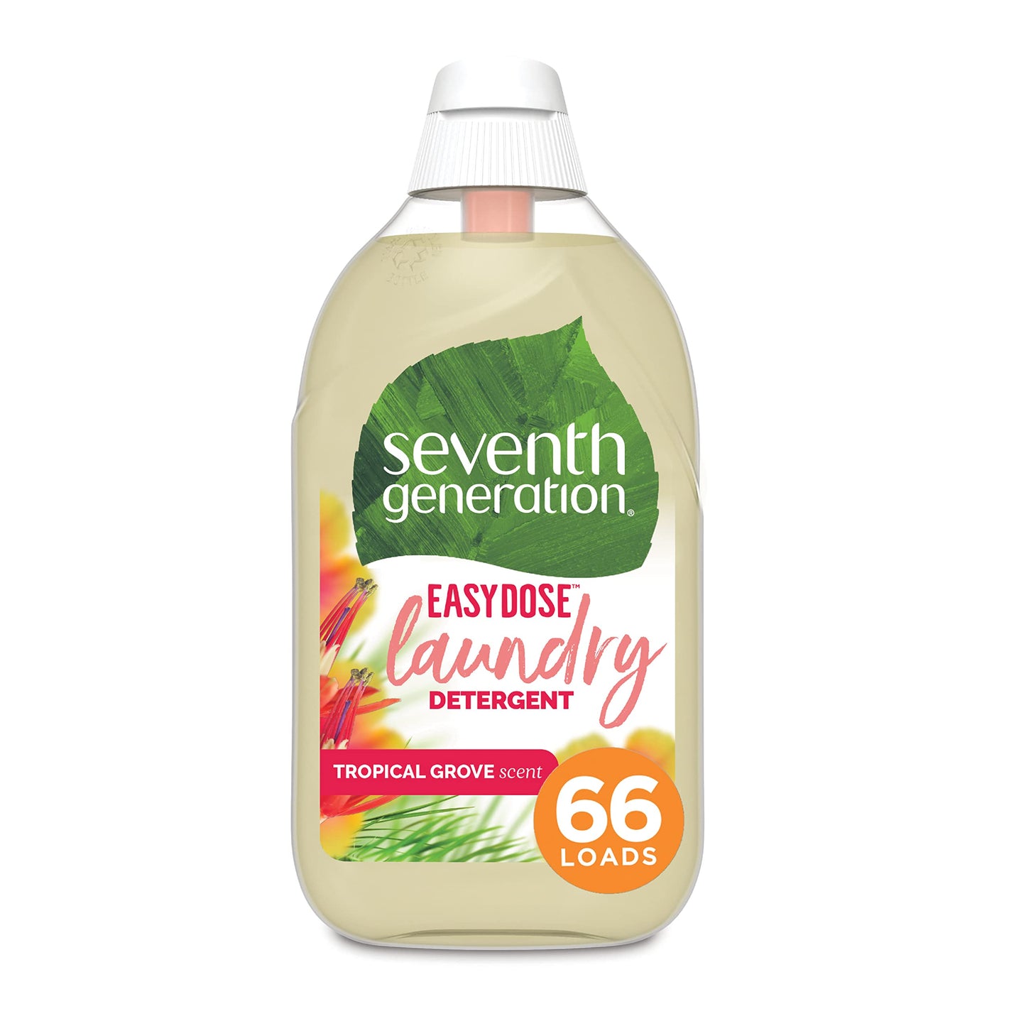 Seventh Generation, Laundry Detergent Ultra Power Plus Clean Scent, 23.1 Fl Oz