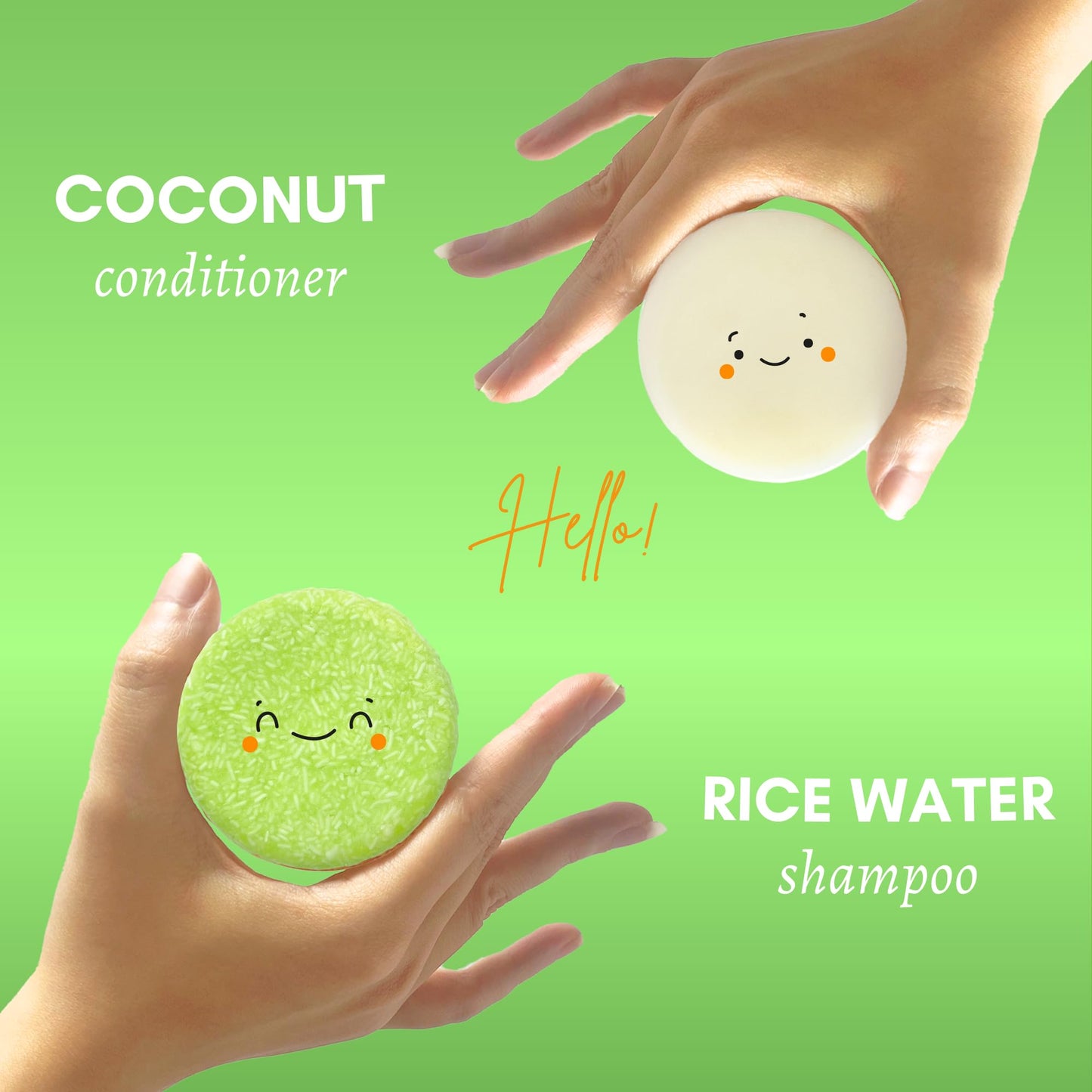 Muun Rice Water Shampoo and Conditioner Bar