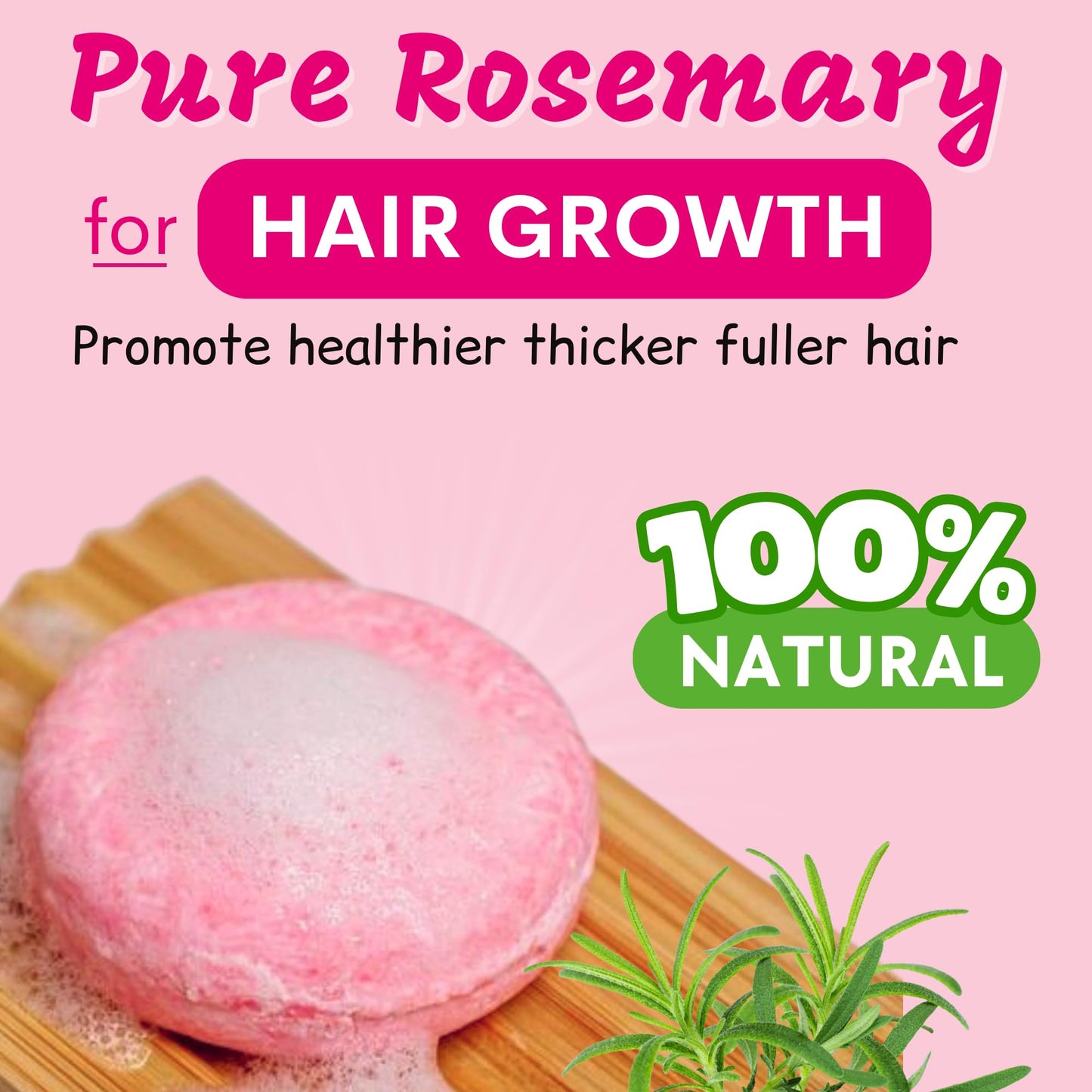 Muun Rosemary Shampoo and Conditioner Bar Set 3