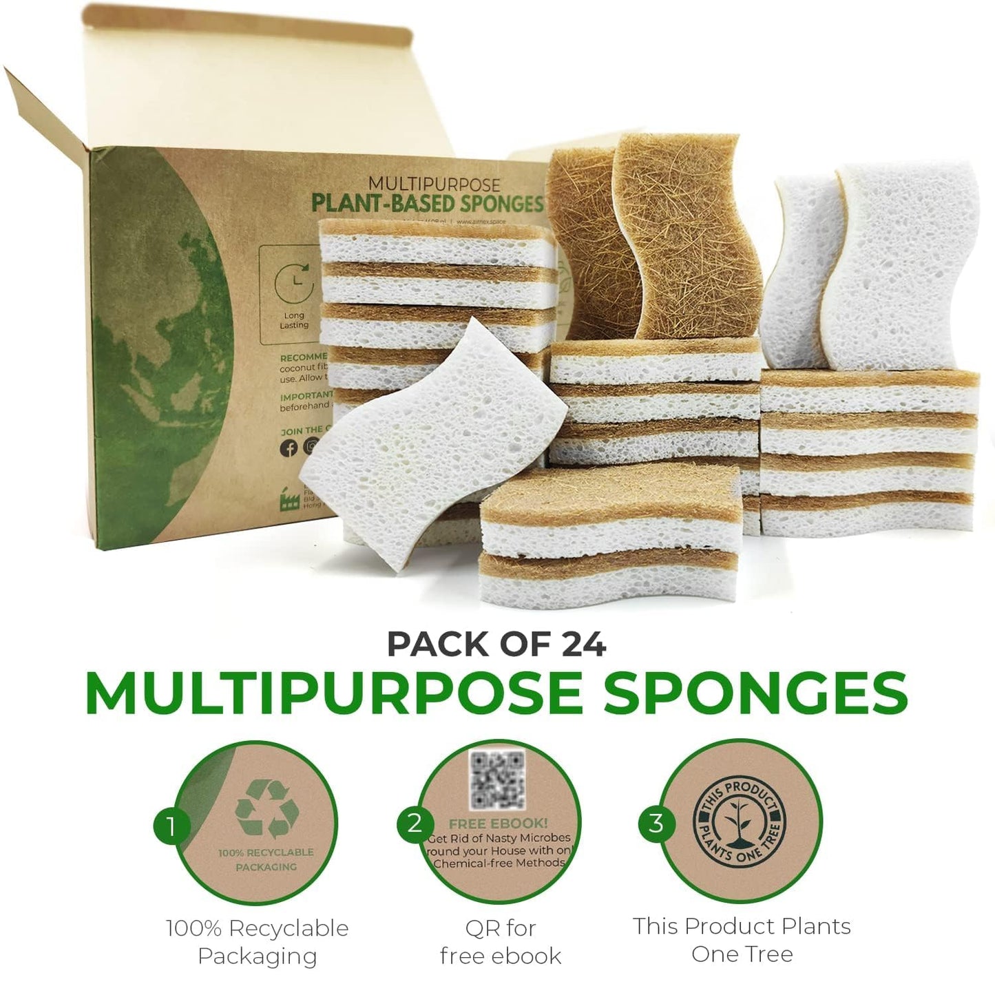 Eco Friendly Sponges for Dishes