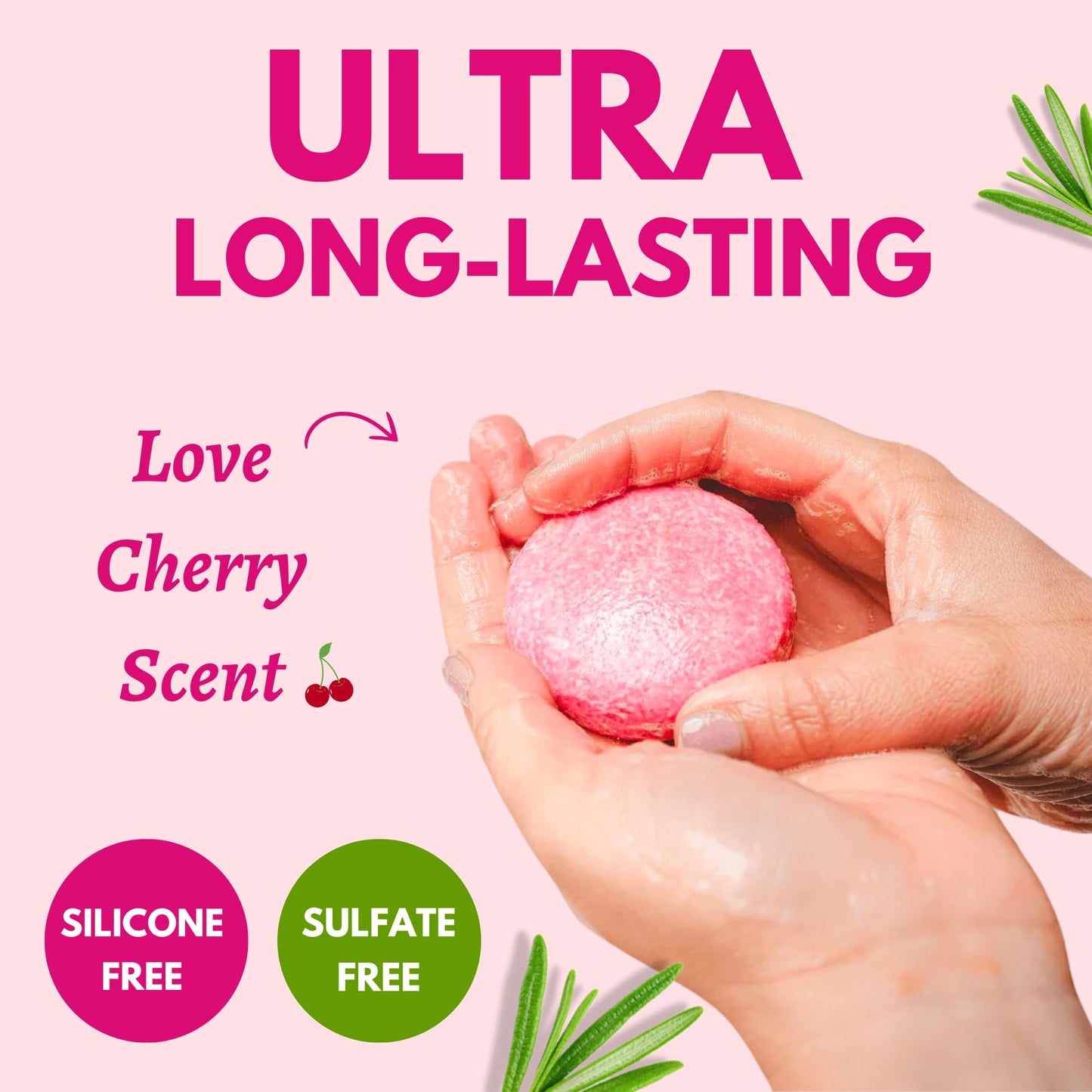 Muun Rosemary Shampoo and Conditioner Bar Set 3