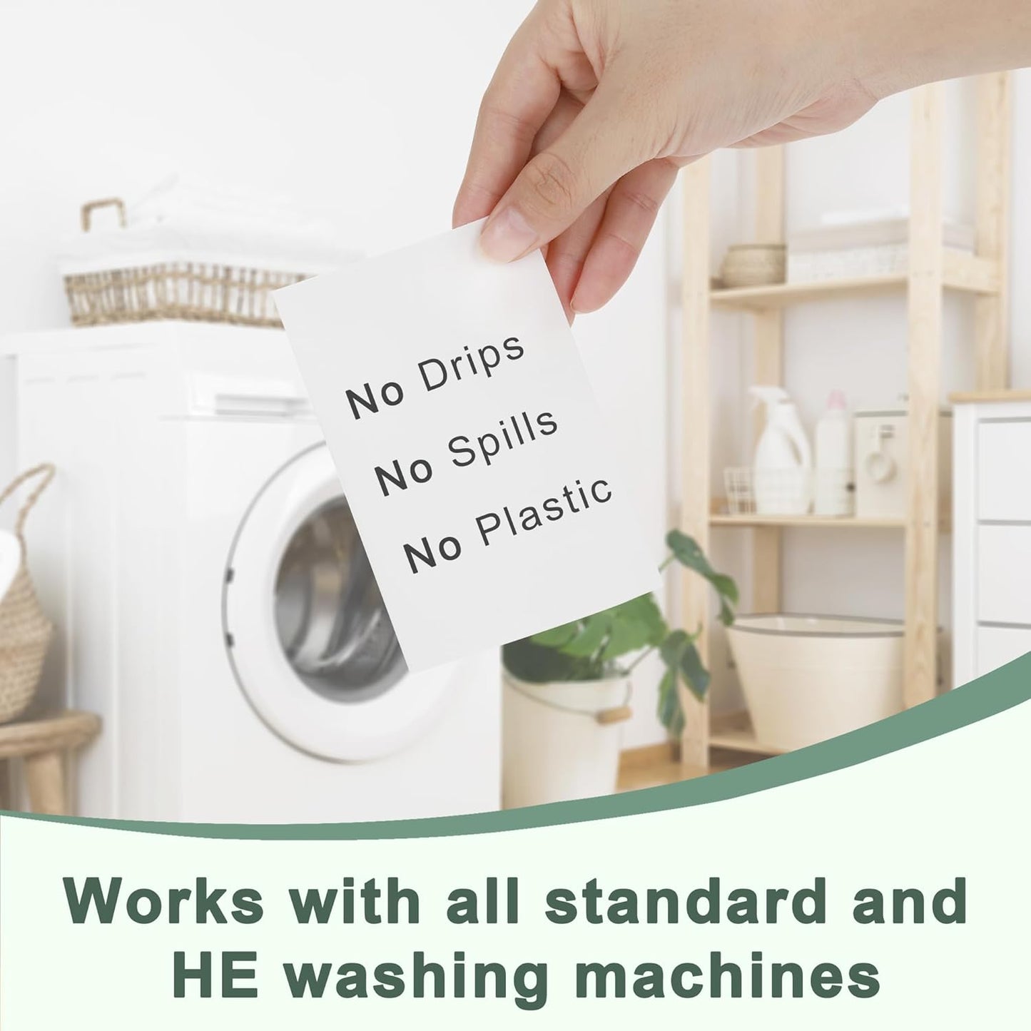 Laundry Detergent Sheets – Fresh Scent, Eco-Friendly and Plant-Based