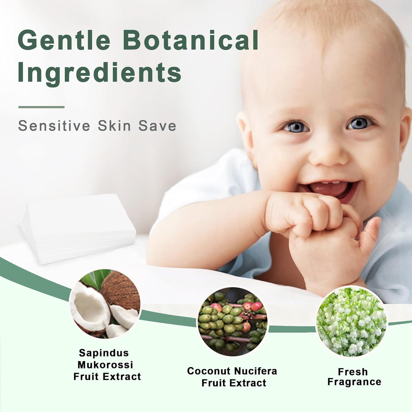 Laundry Detergent Sheets – Fresh Scent, Eco-Friendly and Plant-Based