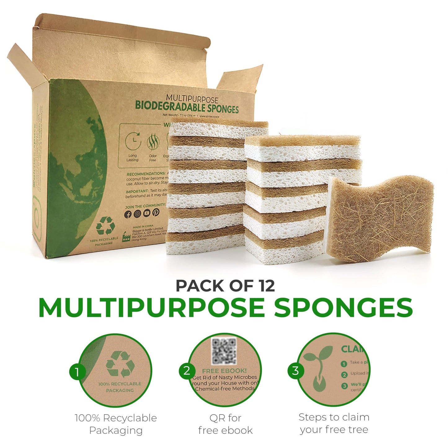 Eco Friendly Sponges for Dishes