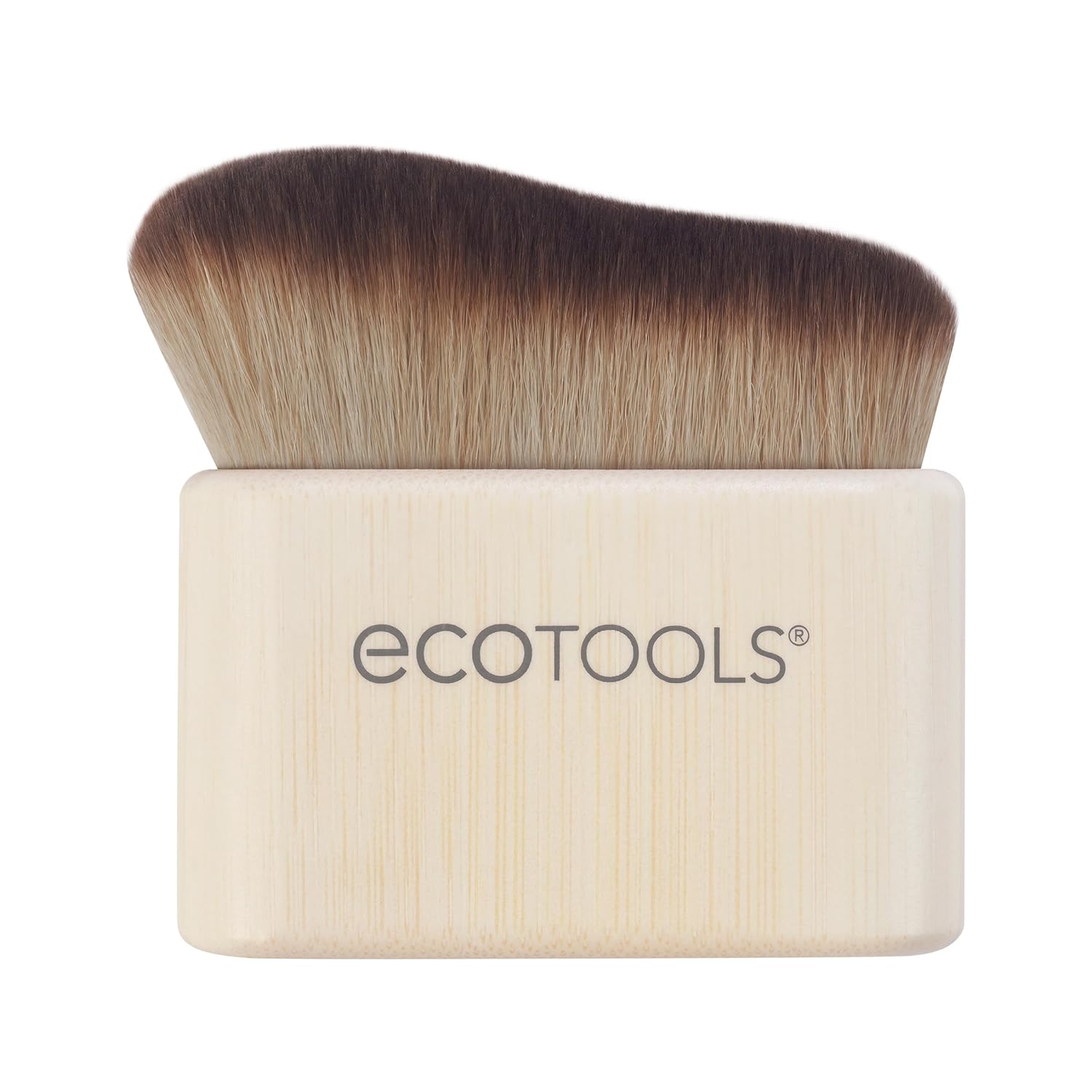 EcoTools Good Tan Body + Face Self-Tan Blending Brush, Kabuki Brush For Applying Self Tanner, Sunless Tanner Blending Brush, Eco Friendly Self Tanning Brush, Vegan, & Cruelty Free, 1 Count