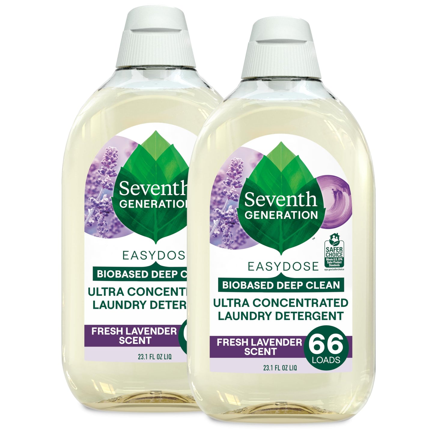 Seventh Generation, Laundry Detergent Ultra Power Plus Clean Scent, 23.1 Fl Oz