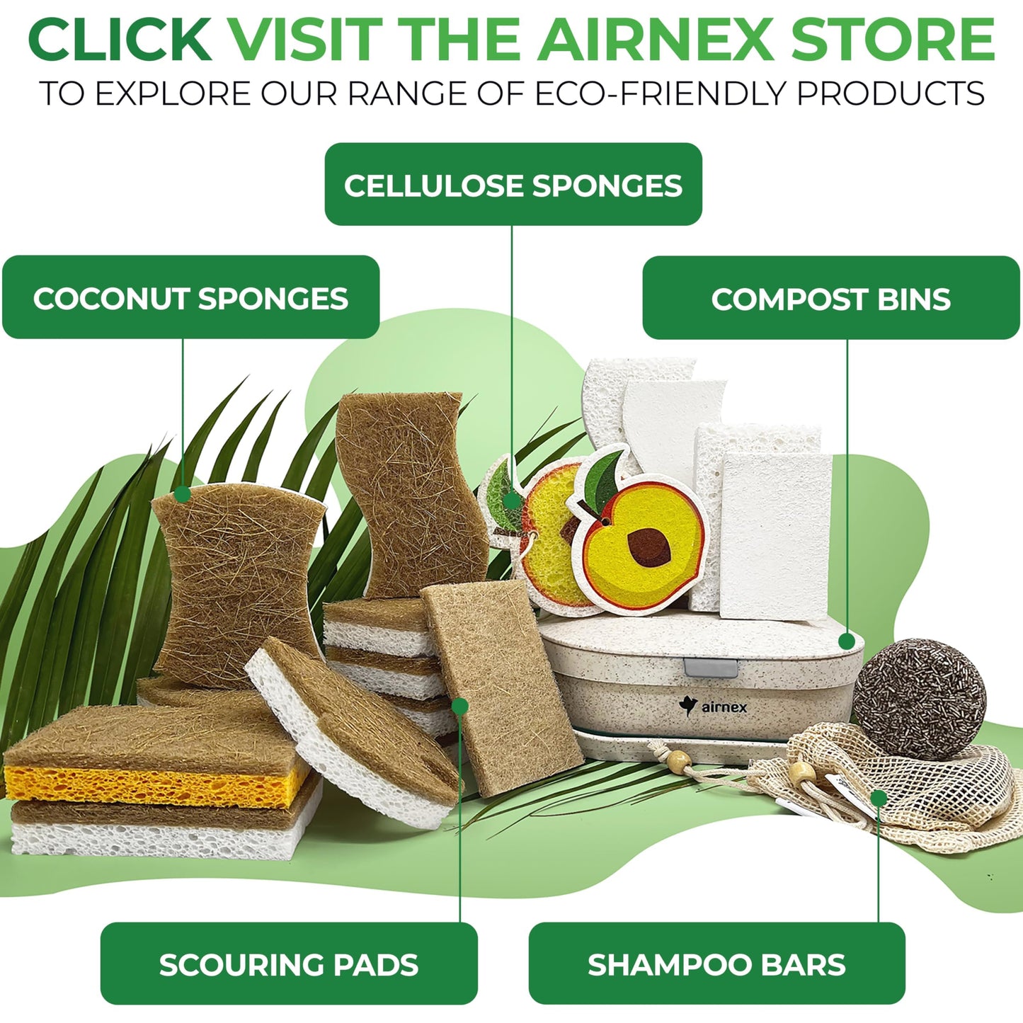 Eco Friendly Sponges for Dishes