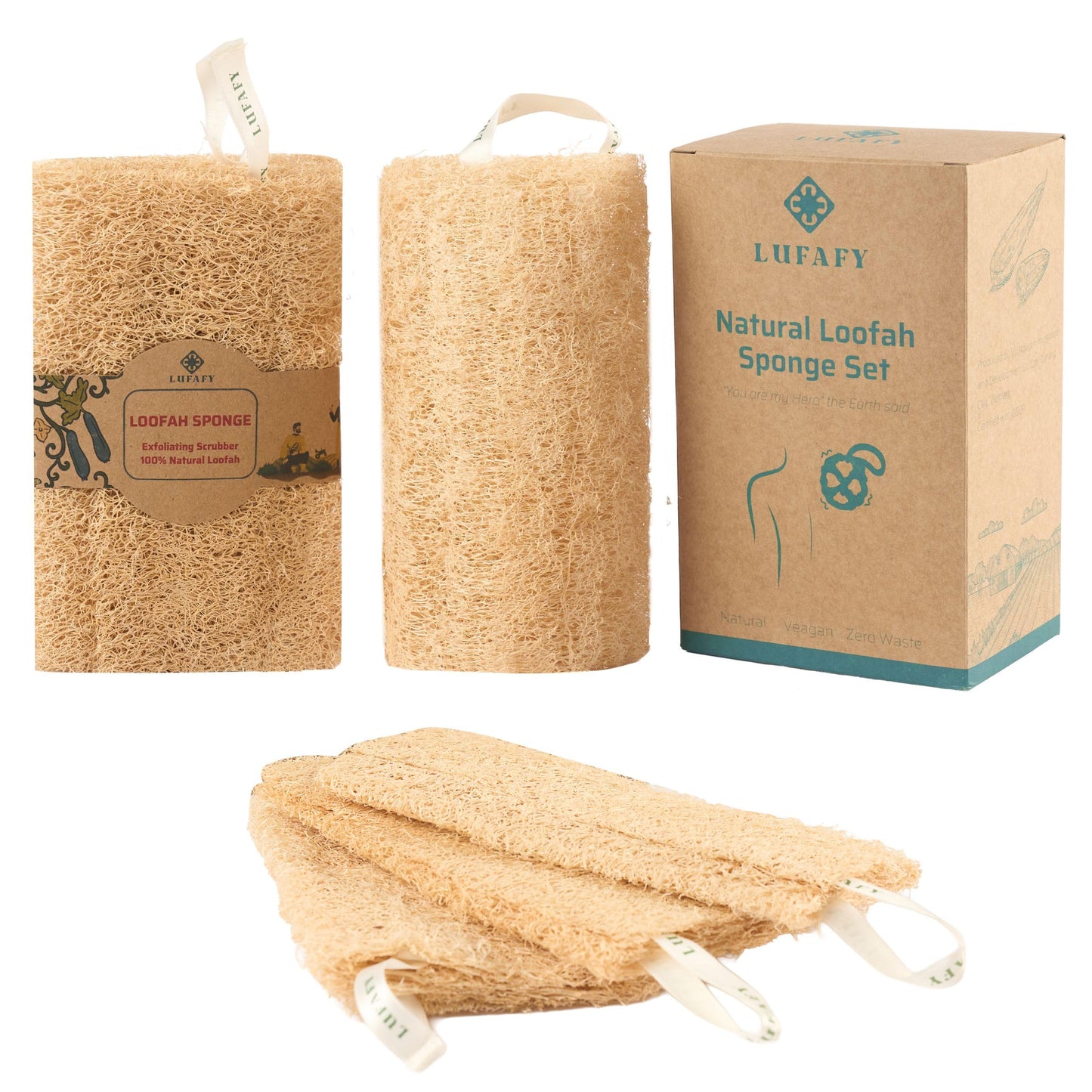 Natural Loofah Sponge