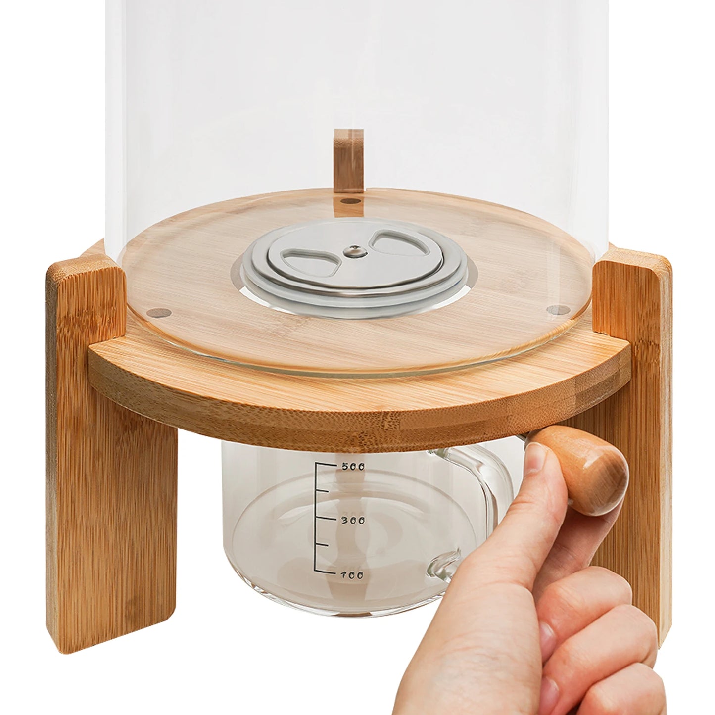 Creative Flour Cereal and Rice Dispenser, Airtight Container