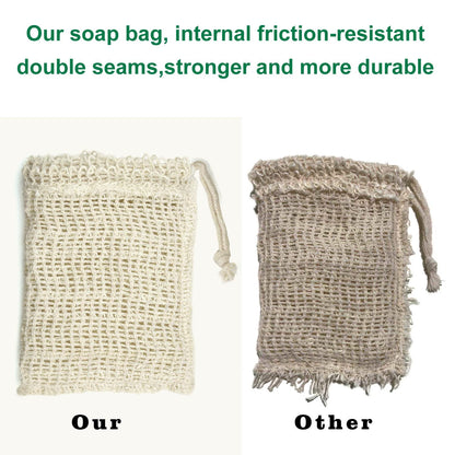 E-KNOW Soap Saver Pouch & Soap Lift Set