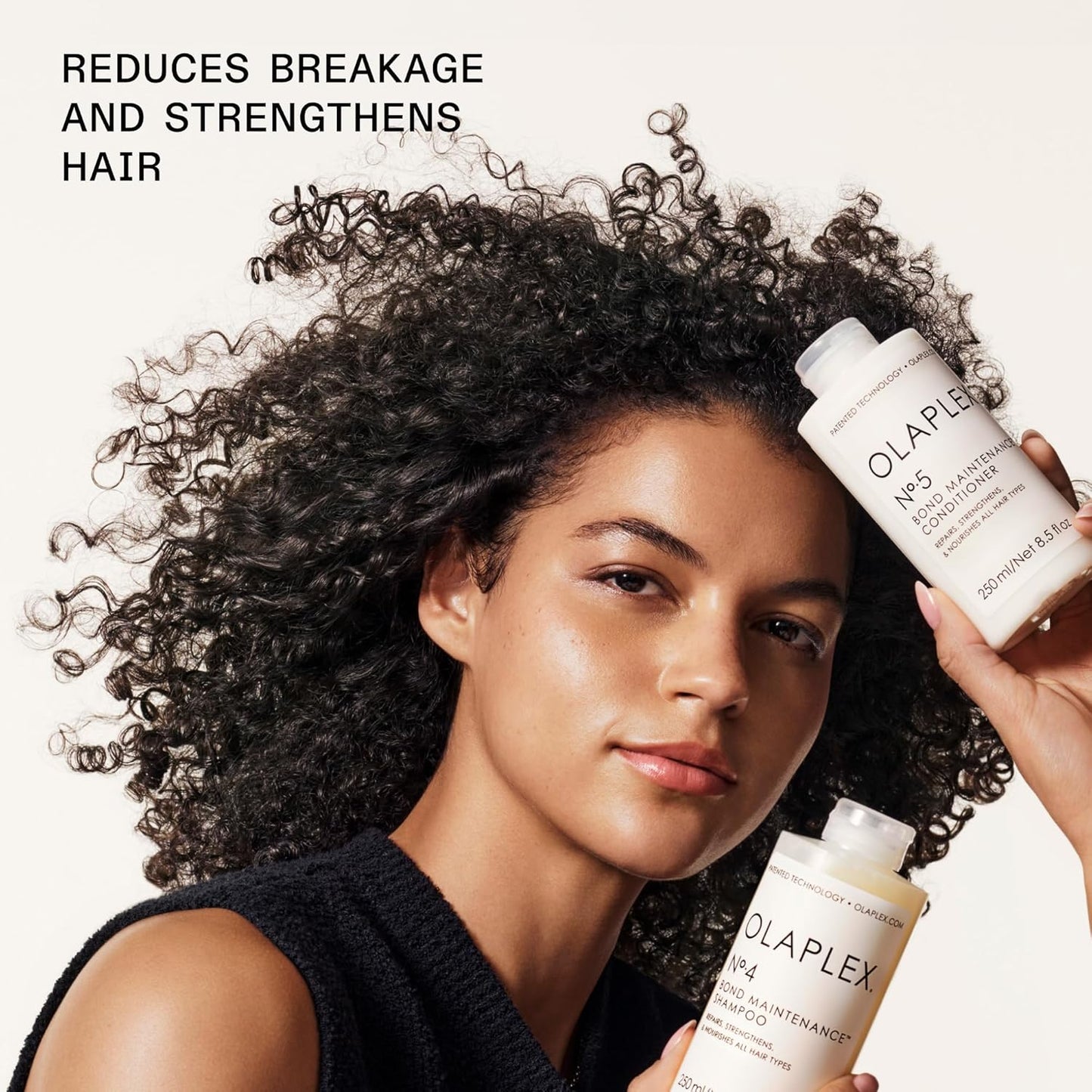 Olaplex No. 4 Bond Maintenance Shampoo, Repairs, Strengthens, & Nourishes All Hair Types, Adds Shine & Leaves Hair Feeling Soft, 8.5 fl oz