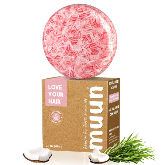 Muun Rosemary Shampoo and Conditioner Bar Set 3