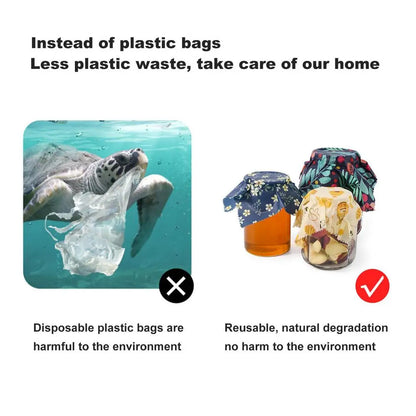 Beeswax Eco Friendly Reusable Food Wrap