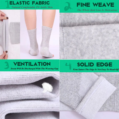 Bamboo Compression Foot Sleeve for Men Women Ankle Socks Ankle Warm Fitness Support Wraps