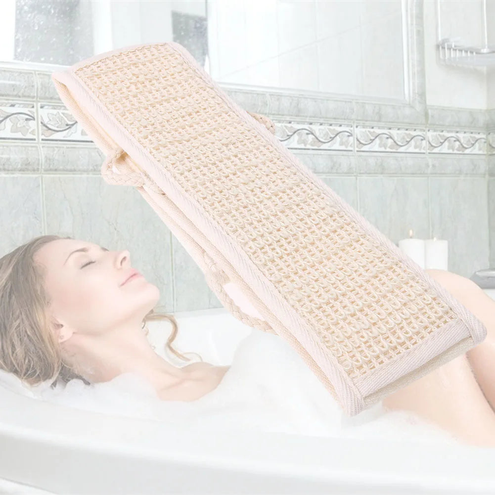 Men and Women Loofah Back Scrubber Deep Clean Luffa Scrubber Relax Your Body Bath Shower Scrubber Exfoliating