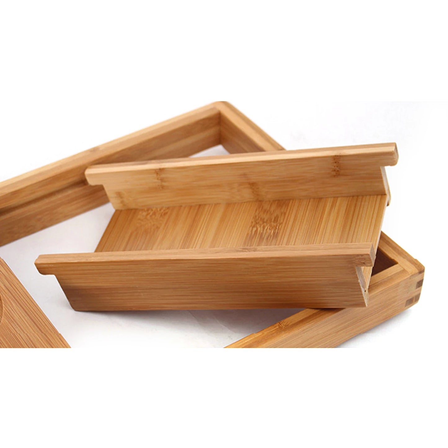 Wooden Bath Caddy Tray, Bathtub Shelf Organizer