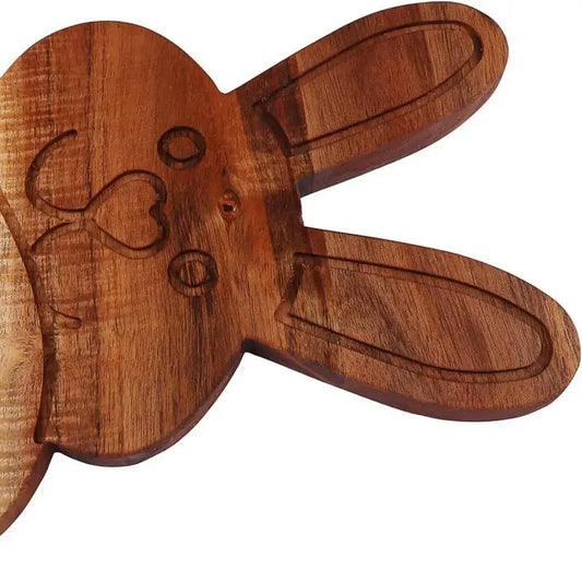 Multifunctional Wood Serving Board - Easter Decor, Chopping Board  Serving Platter For Fruits Vegetables