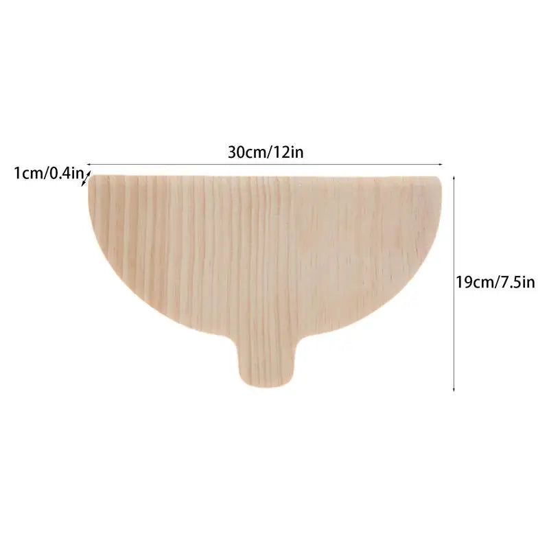 Wooden Pizza Serving Plate -2pcs