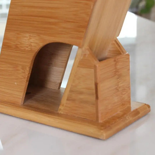 Wood Knives Storage Block Stand, Knives Holder