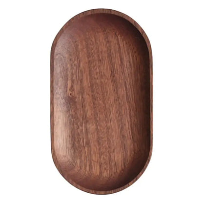 Wooden Decorative Platter Tray, Grain Design