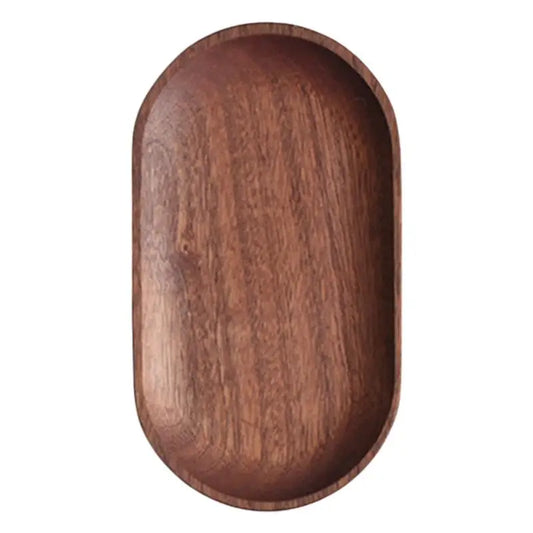 Wooden Decorative Platter Tray, Grain Design