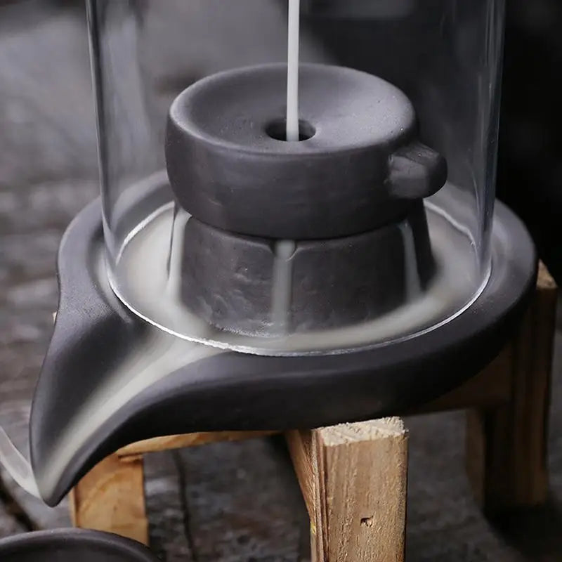 Handmade Ceramic Incense Burner, Smoke Waterfall Backflow Incense Burner Living Room