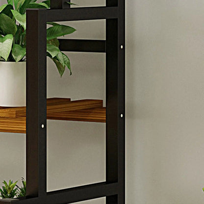 3-Tier Hanging Plant Stand with Metal Frame – Tall Indoor Plant Shelf Display