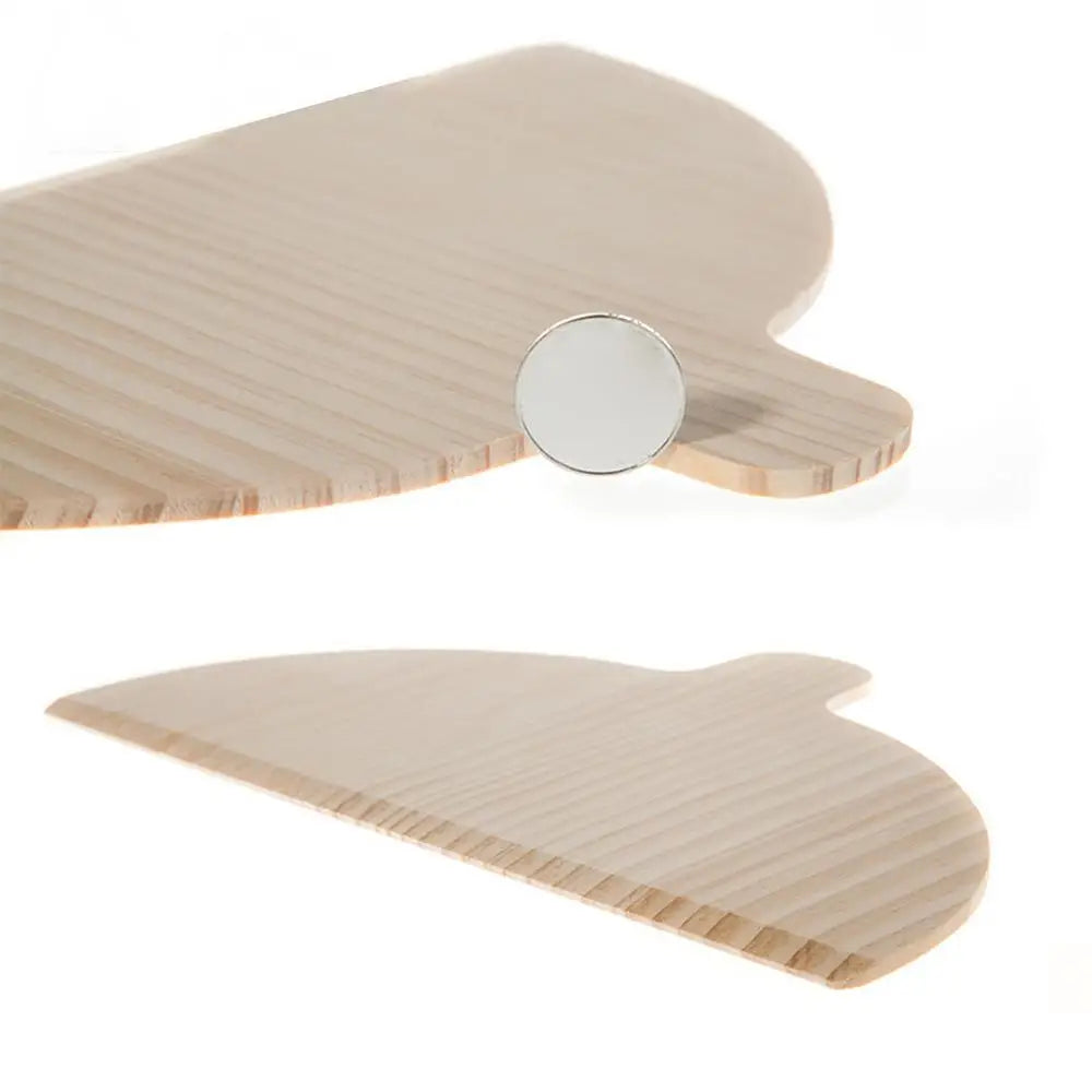 Wooden Pizza Serving Plate -2pcs