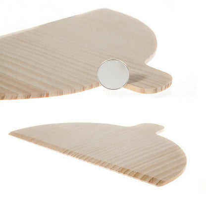 Wooden Pizza Serving Plate -2pcs
