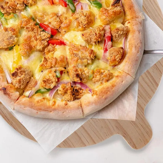 Wooden Pizza Serving Plate -2pcs